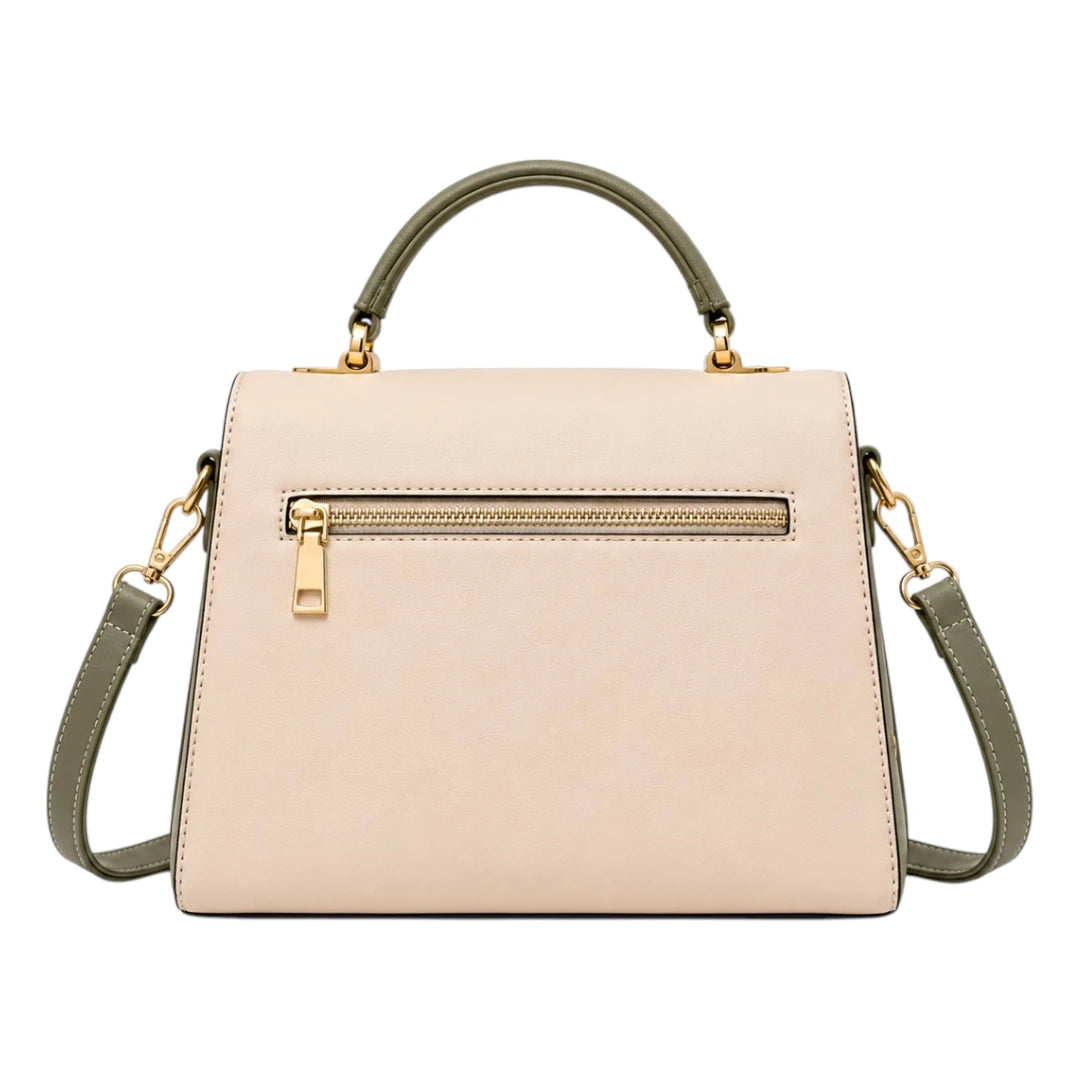 Handbags Collection Beige Bloom Elegant Handbag